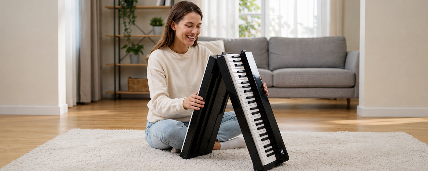 How Modern Piano Learners Can Practice in Any Space